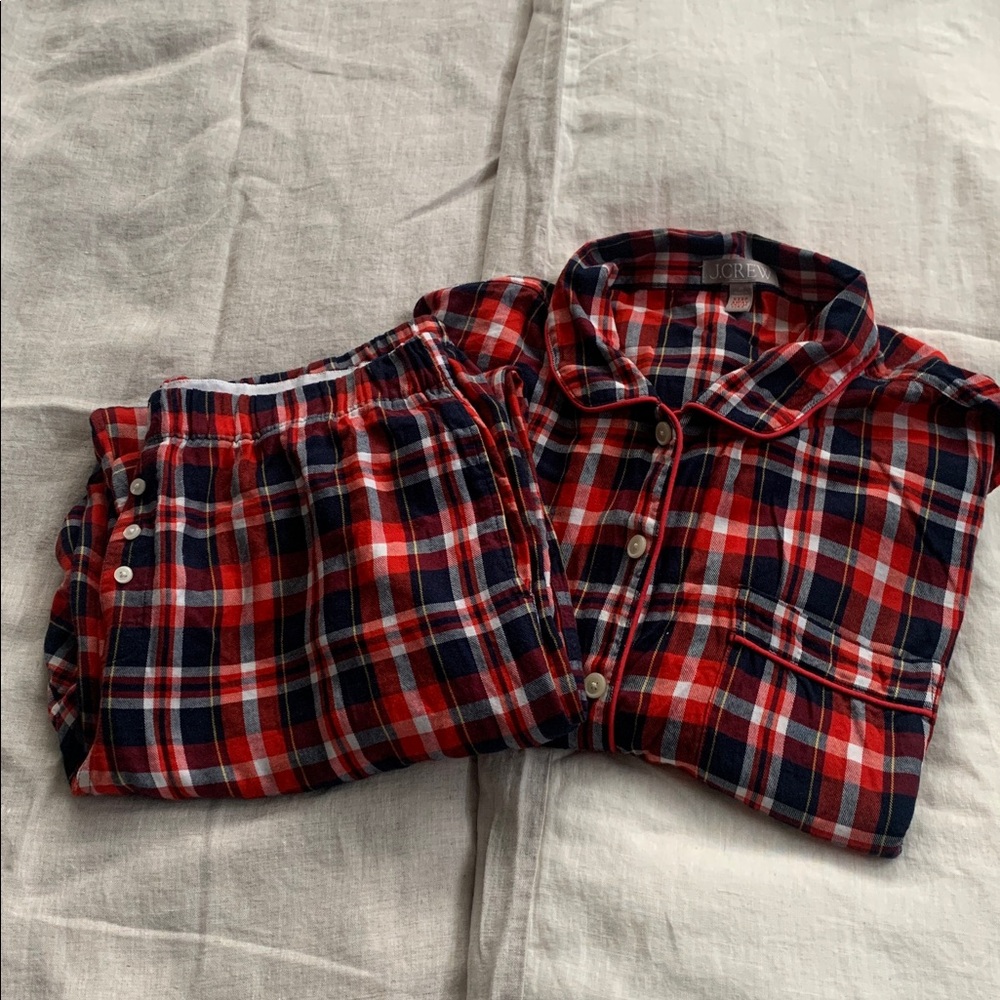 J.Crew Flannel pajama set